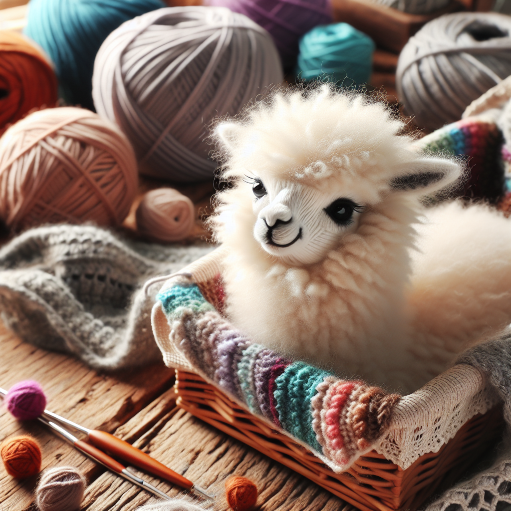 La lana alpaca: una fibra pregiata per i tuoi lavori all'uncinetto