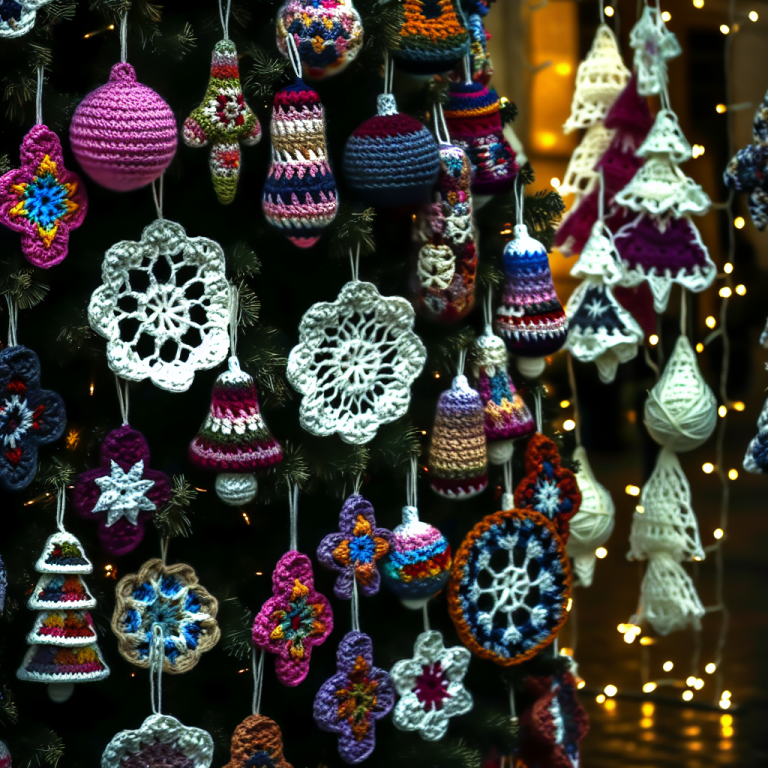 Idee per un Natale all'uncinetto: decorazioni per l'albero originali e colorate