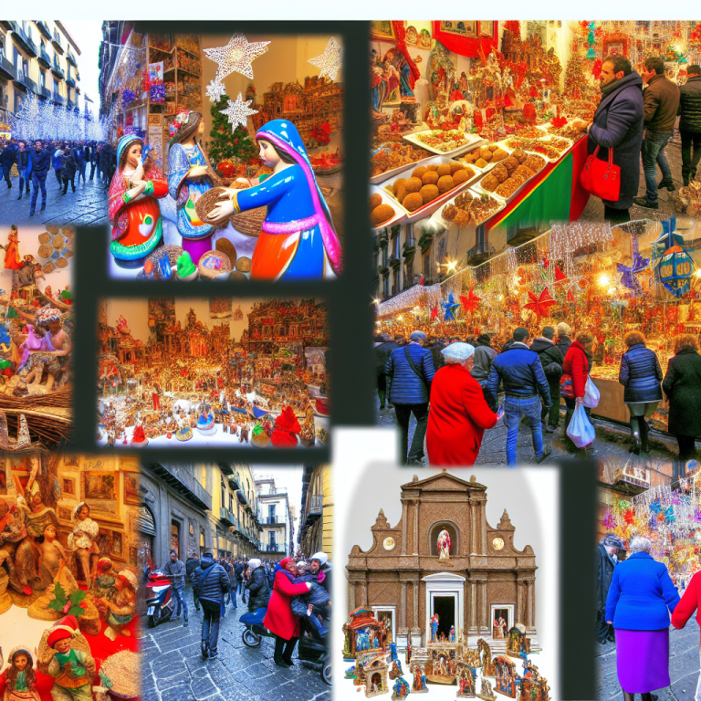 Napoli colorata: folklore e sapori del Natale