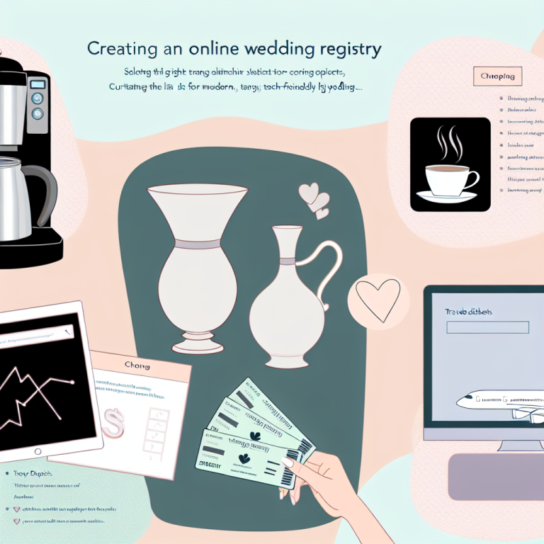 Guida completa alla creazione di una lista nozze online: suggerimenti e tendenze