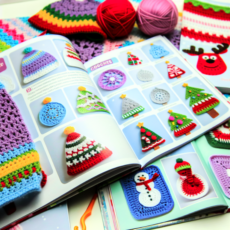 I libri di uncinetto per creare meravigliosi oggetti natalizi: preparati per le festività in anticipo