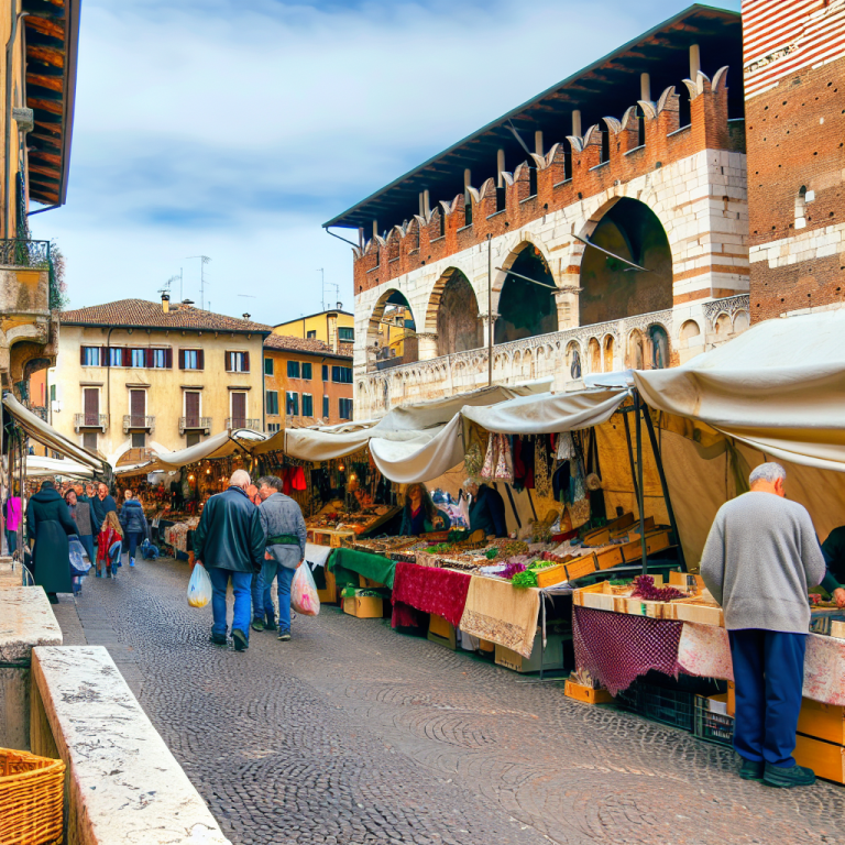 Mercatino di Verona: atmosfera medievale e gastronomia