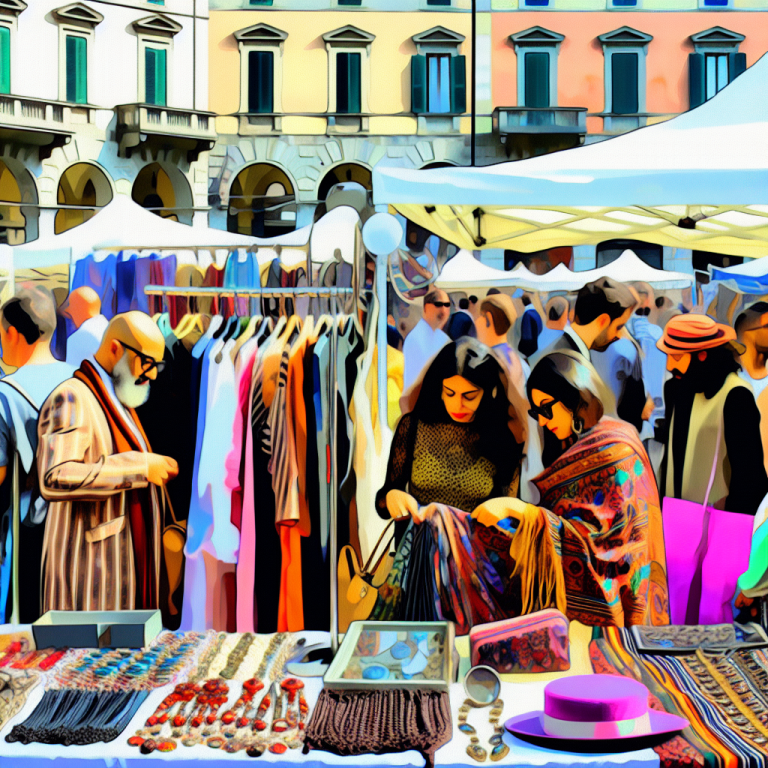 Milano brillante: moda e design al mercatino