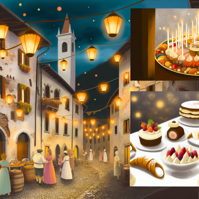 Magia illuminata a Trento: arte e dolci